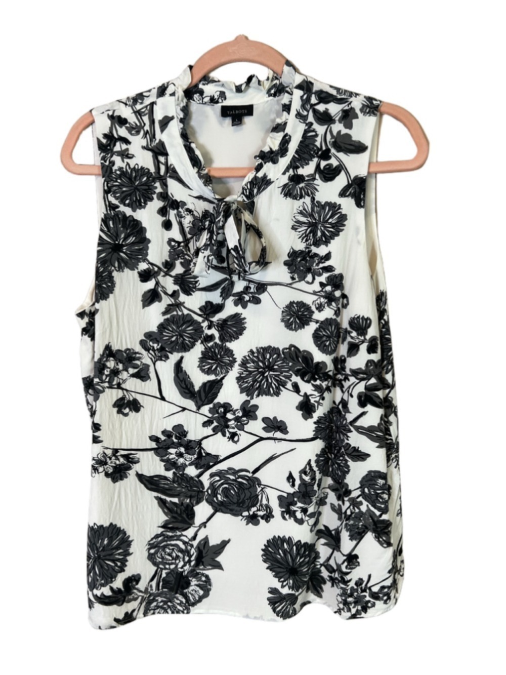 Talbots Dressy W&B Top